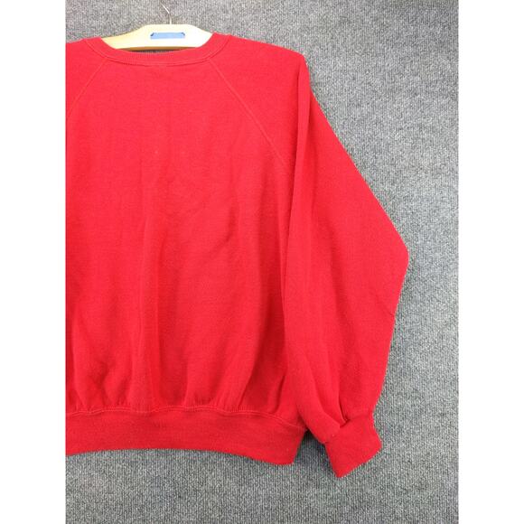 Vintage Sturdy Sweats by LEE Womens Sweatshirt Size XXL Red Horse Made in USA - Picture 9 of 11